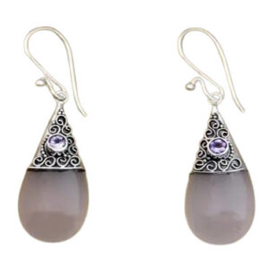 Anting Perak Klasik E003