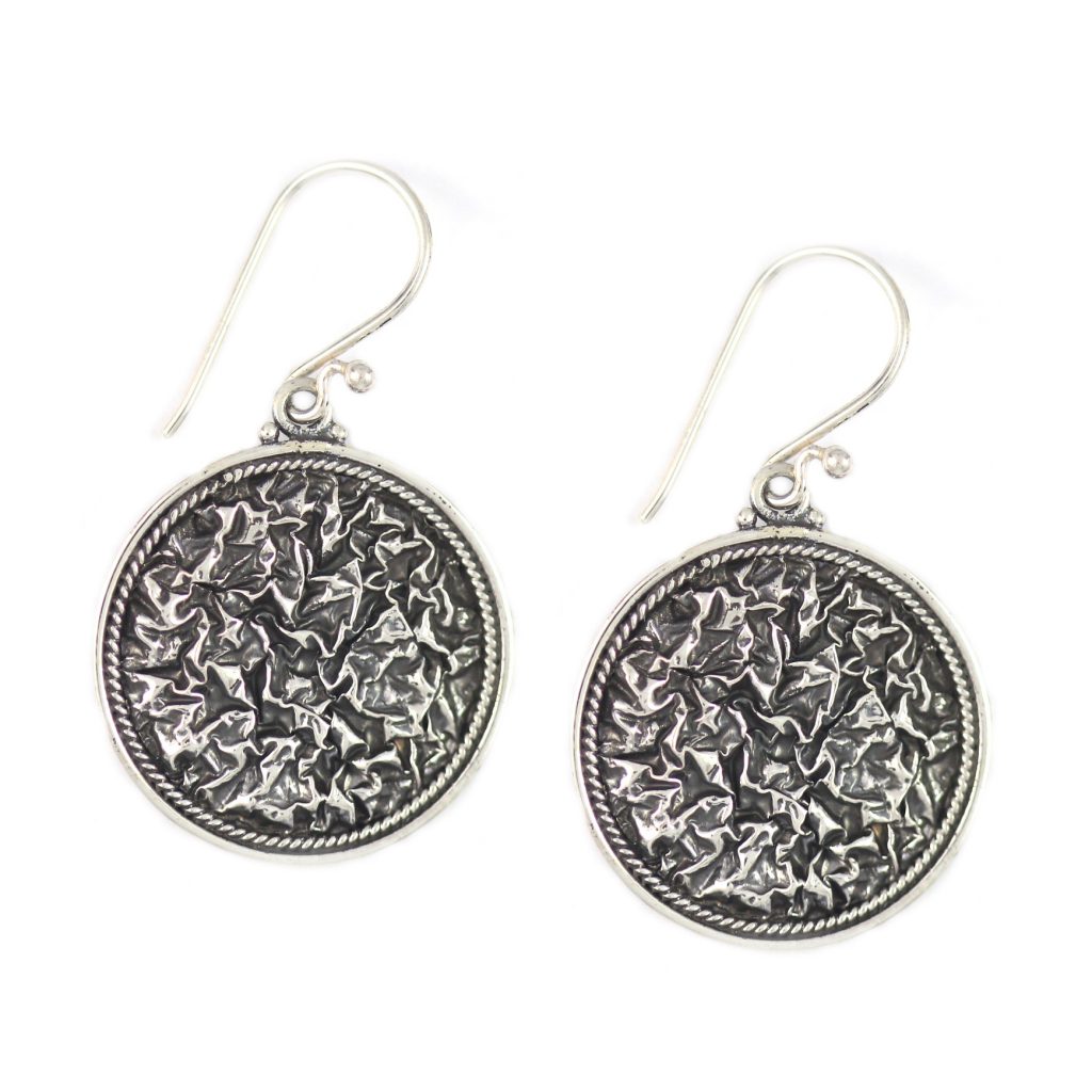 Anting Perak Bejek Bulat E898