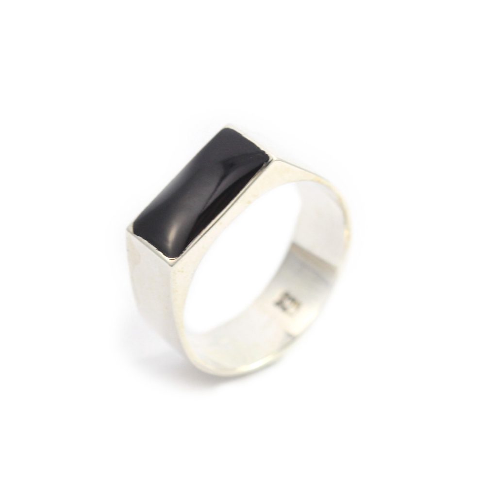 Cincin Perak Plain Resin R238
