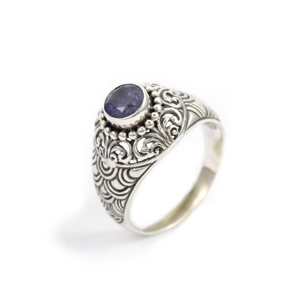Cincin Perak Bun Jawan Permata R339