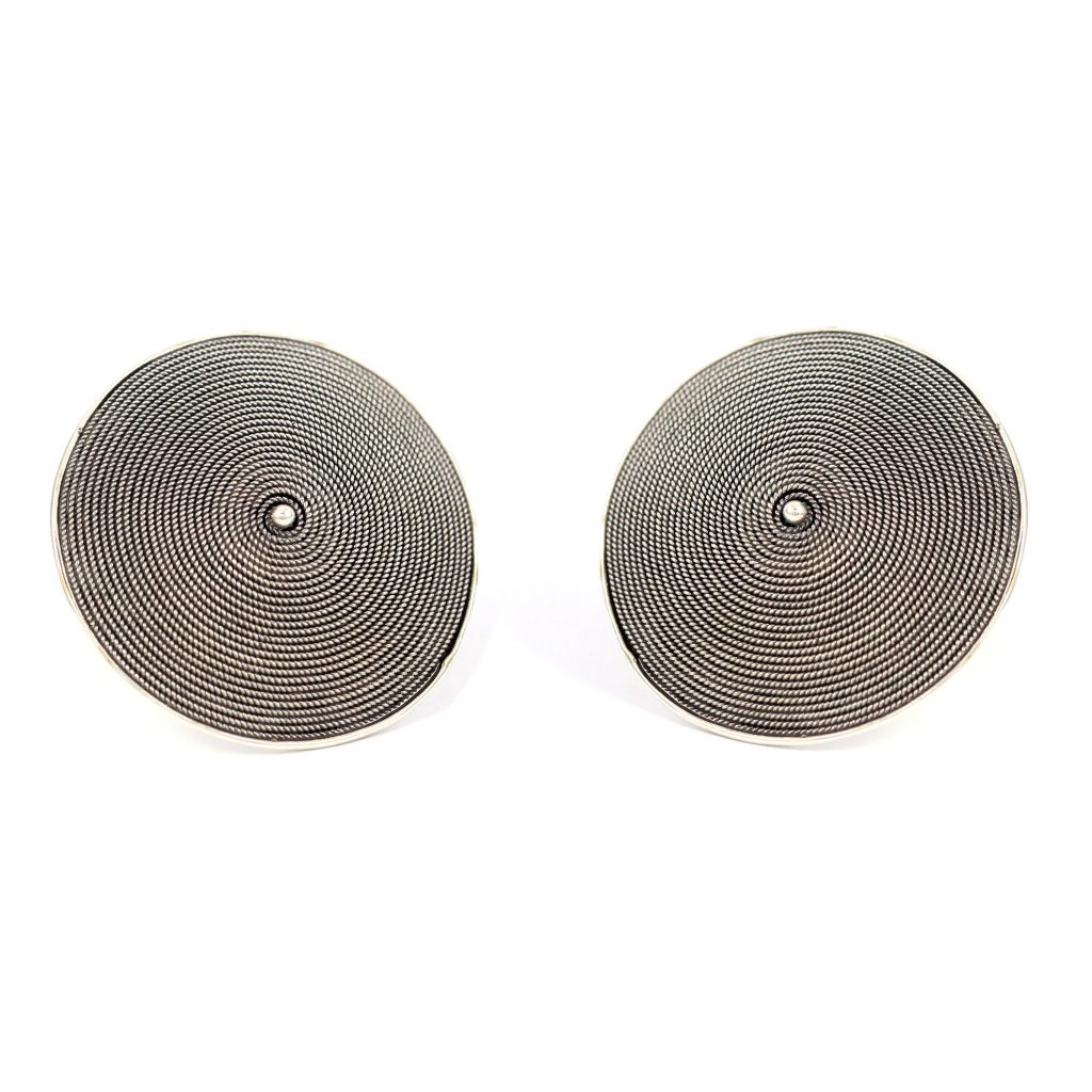 Anting Perak Kawat Plintir E867