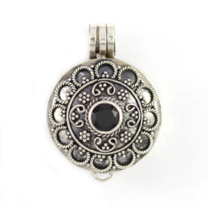 Liontin Perak Box Kawat Plintir P612