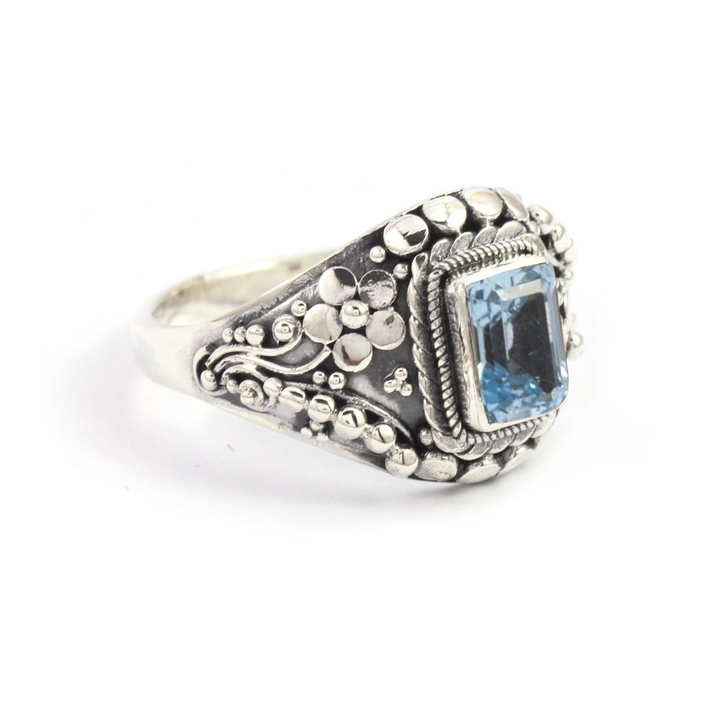 Cincin Perak Bun Bunga Armadelo R370