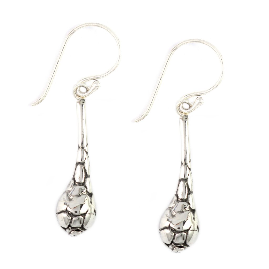 silver earring E715