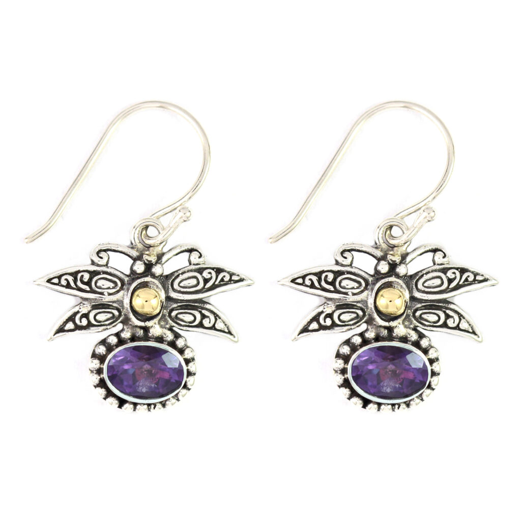 Anting Perak Capung Jawan E1270