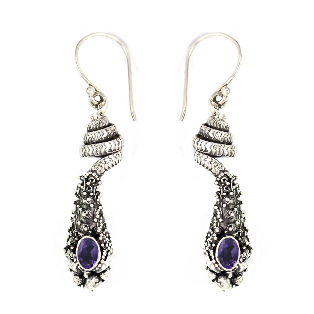 Anting Perak Naga E502