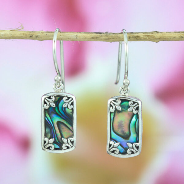 Anting Perak Coral Bun E843