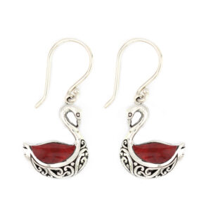 Anting Perak Kerang Angsa E963