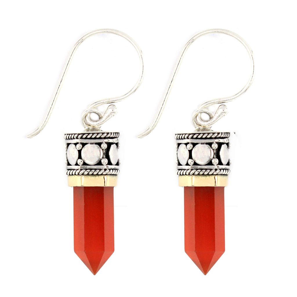 Anting Perak Pensil Armadelo E444