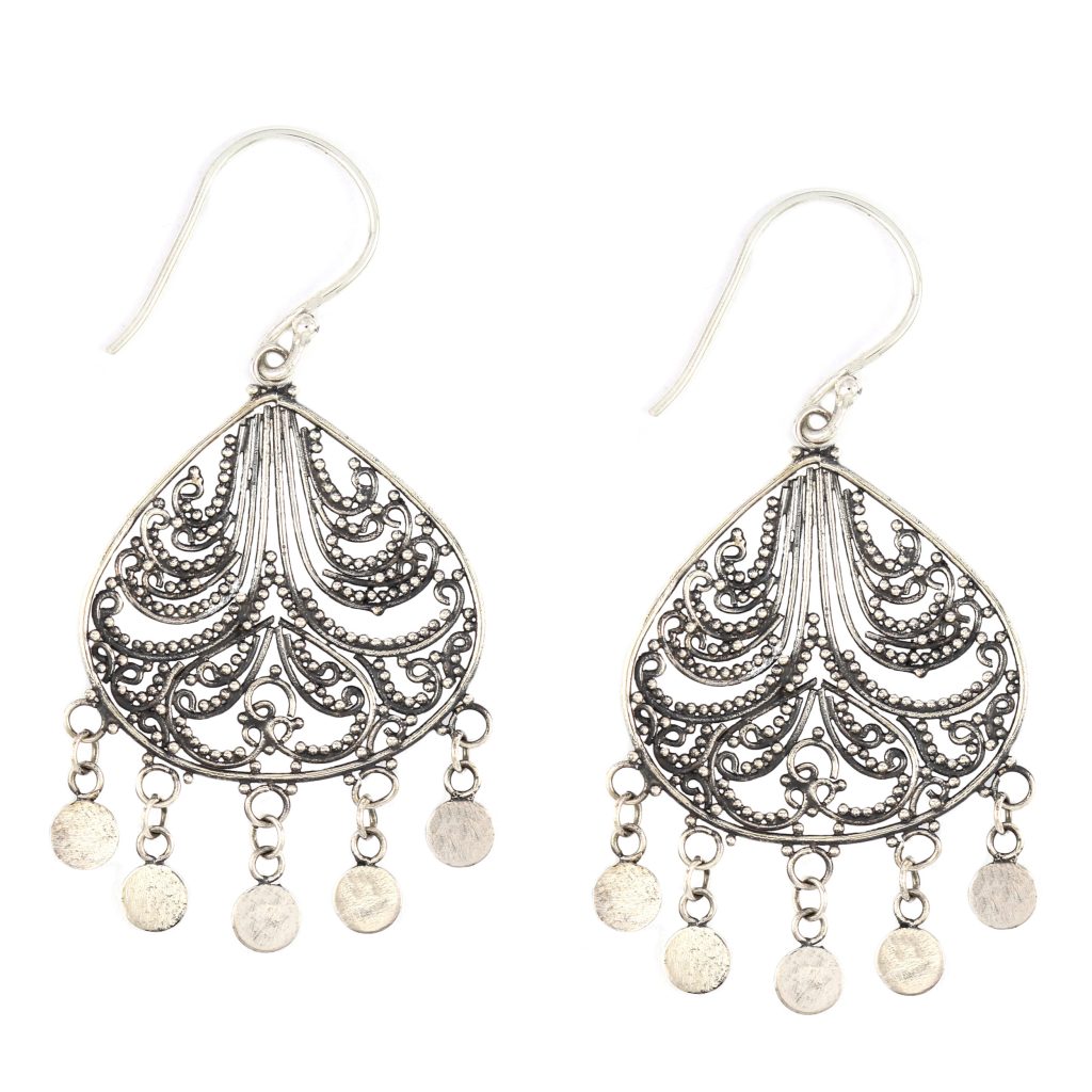 Anting Perak Kerawang