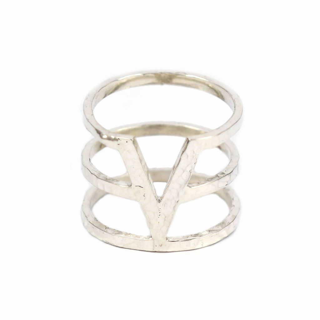 Cincin Perak Spiral V R349