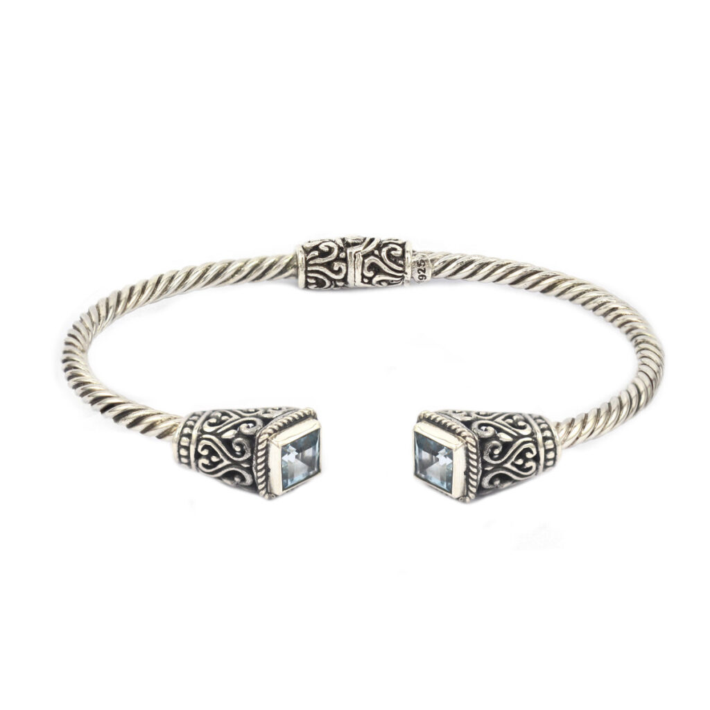 silver bracelet B393