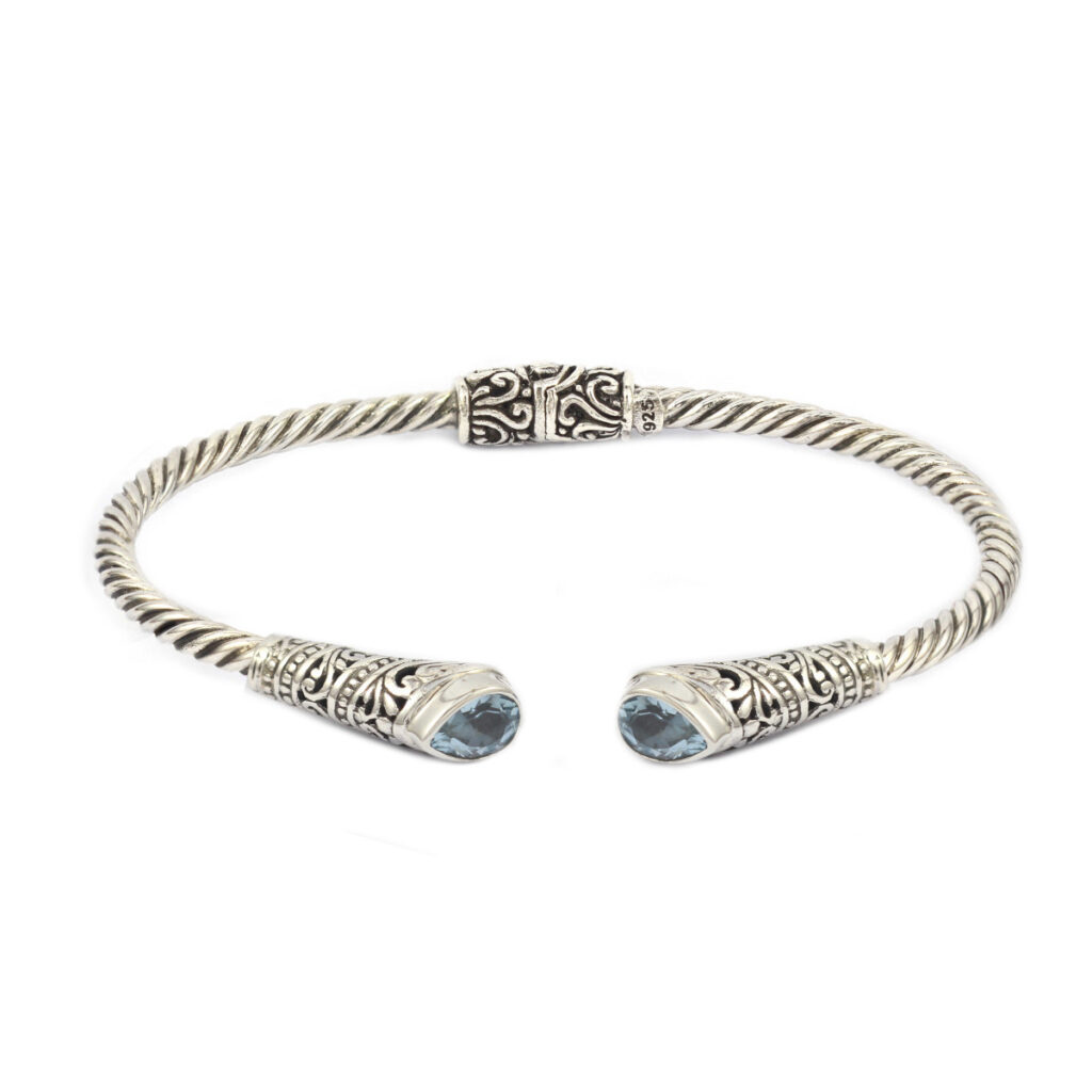 silver bracelet B395