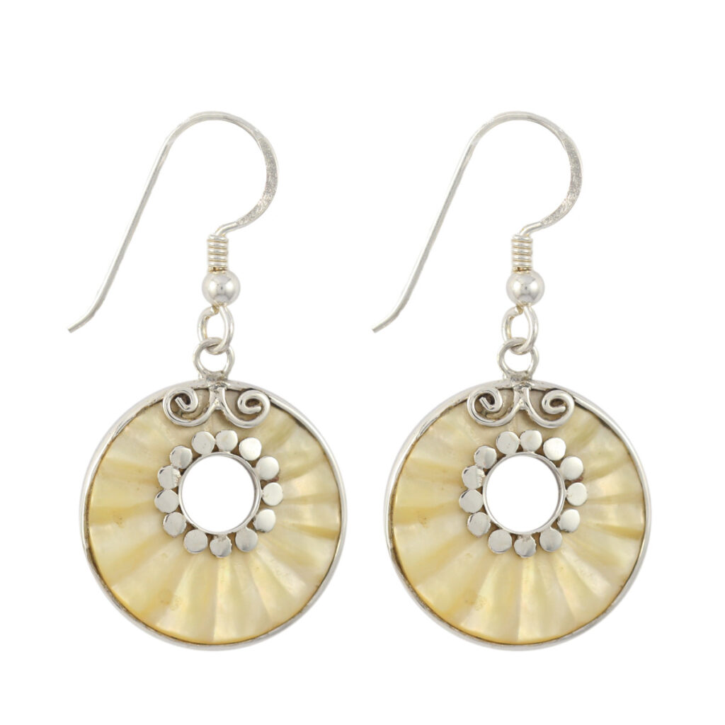 silver earring E1455