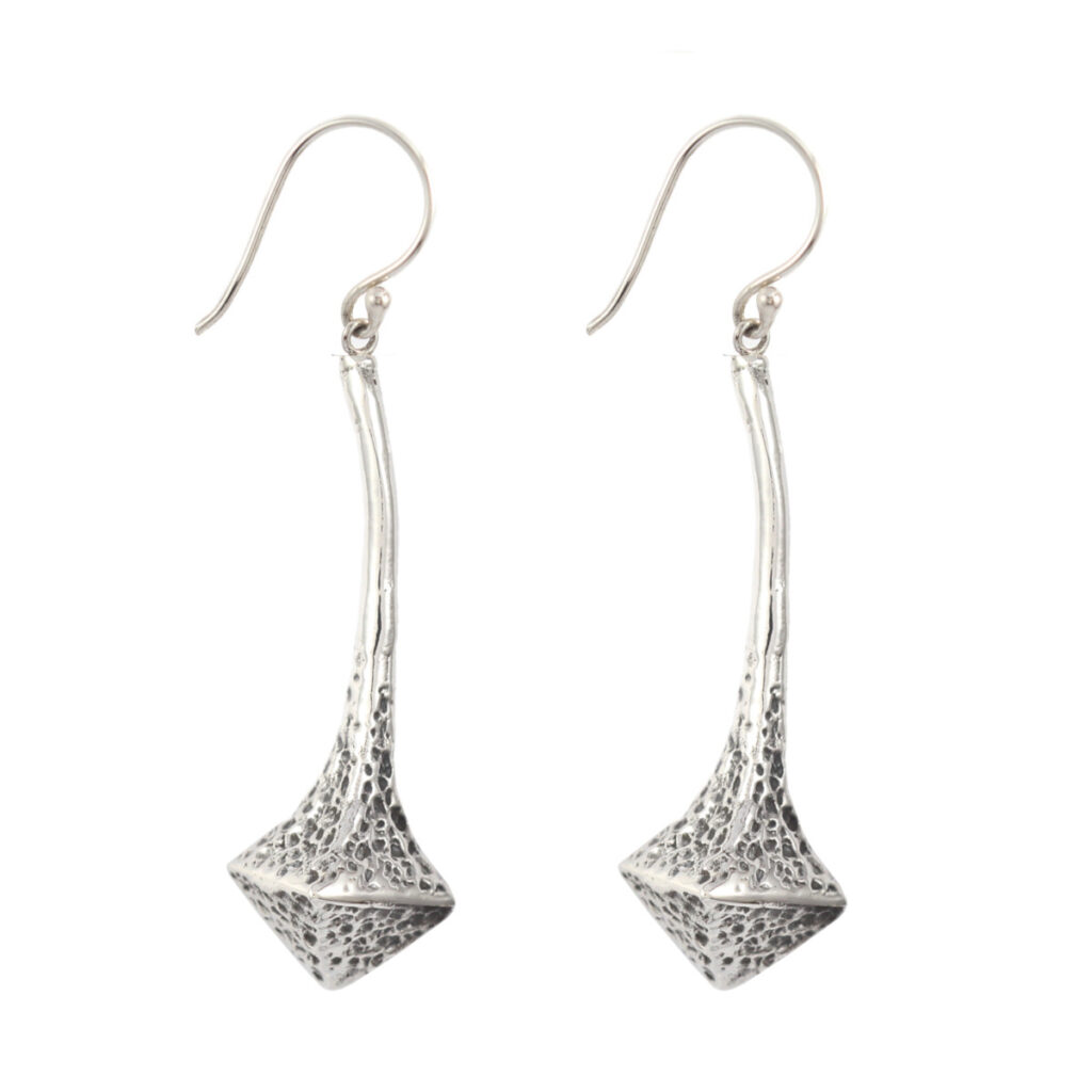silver earring E717