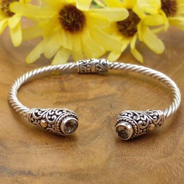 Gelang Perak Cable Permata