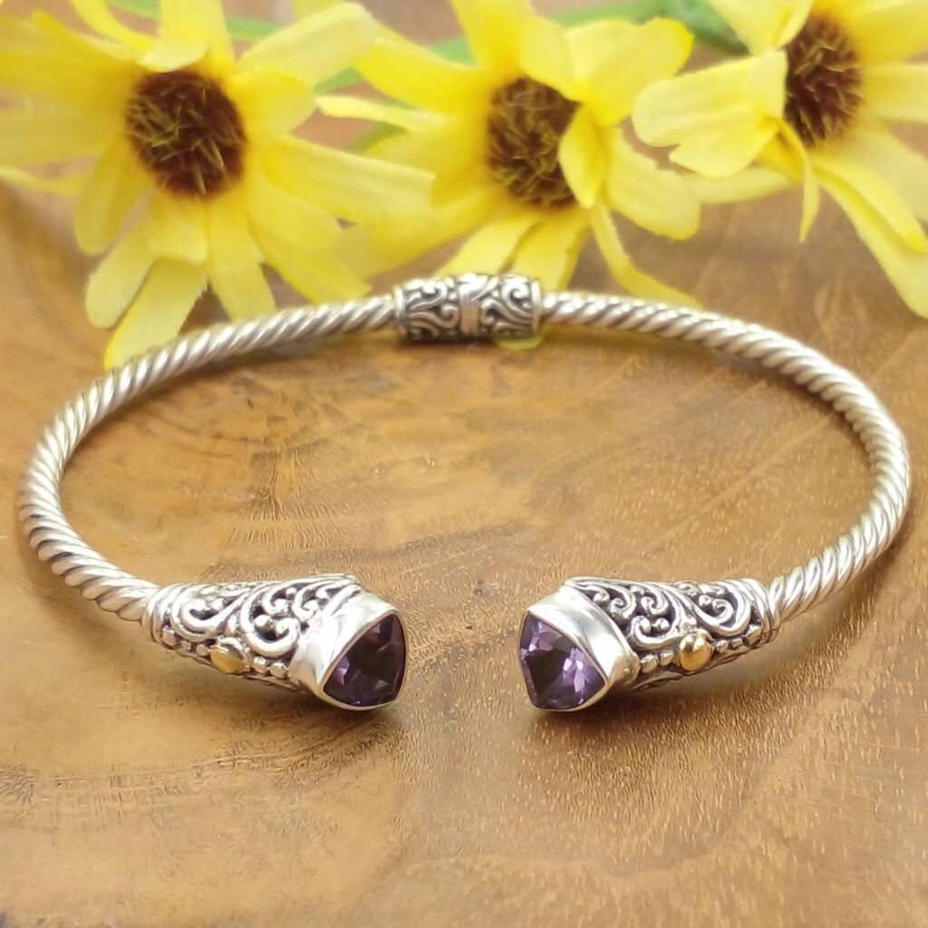 gelang perak wanita