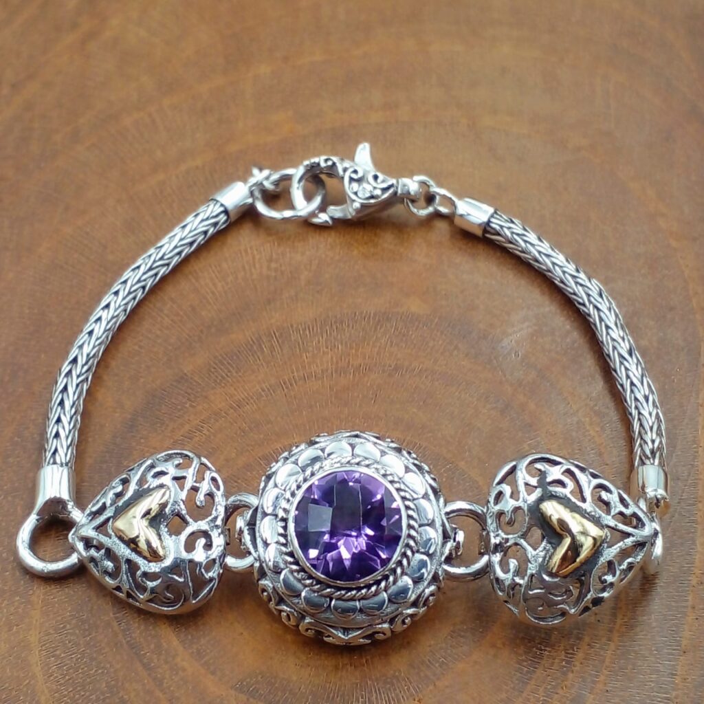 gelang rantai perak wanita