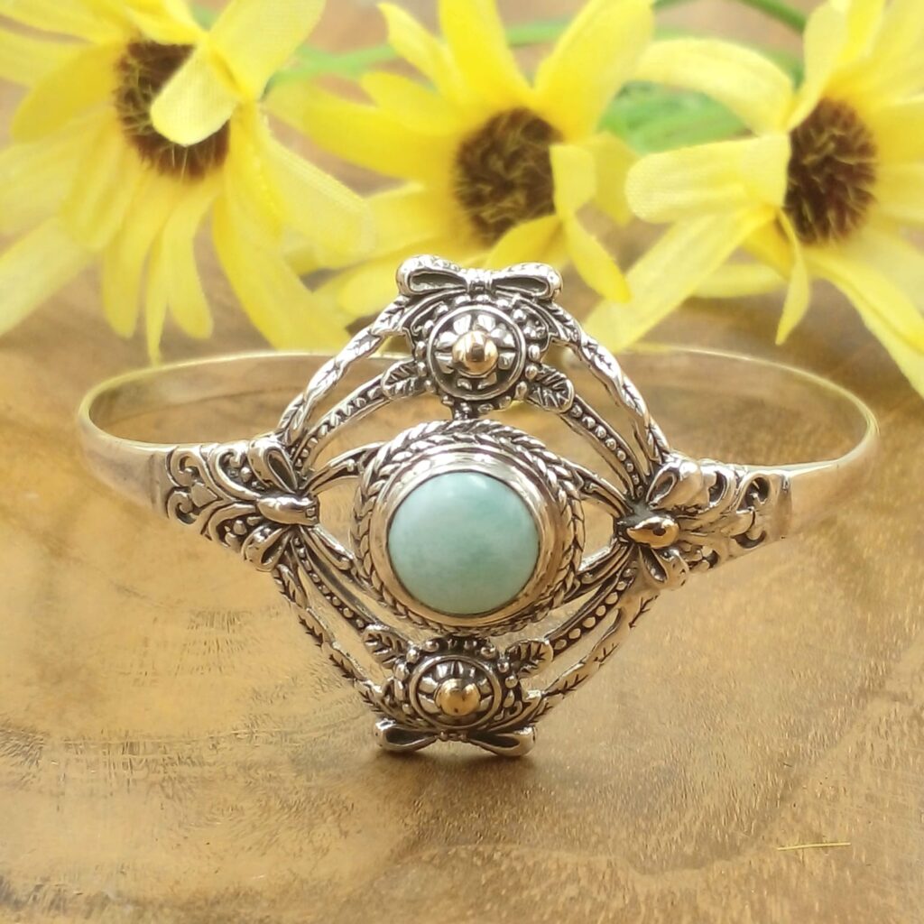 Gelang Perak Cuff Bali