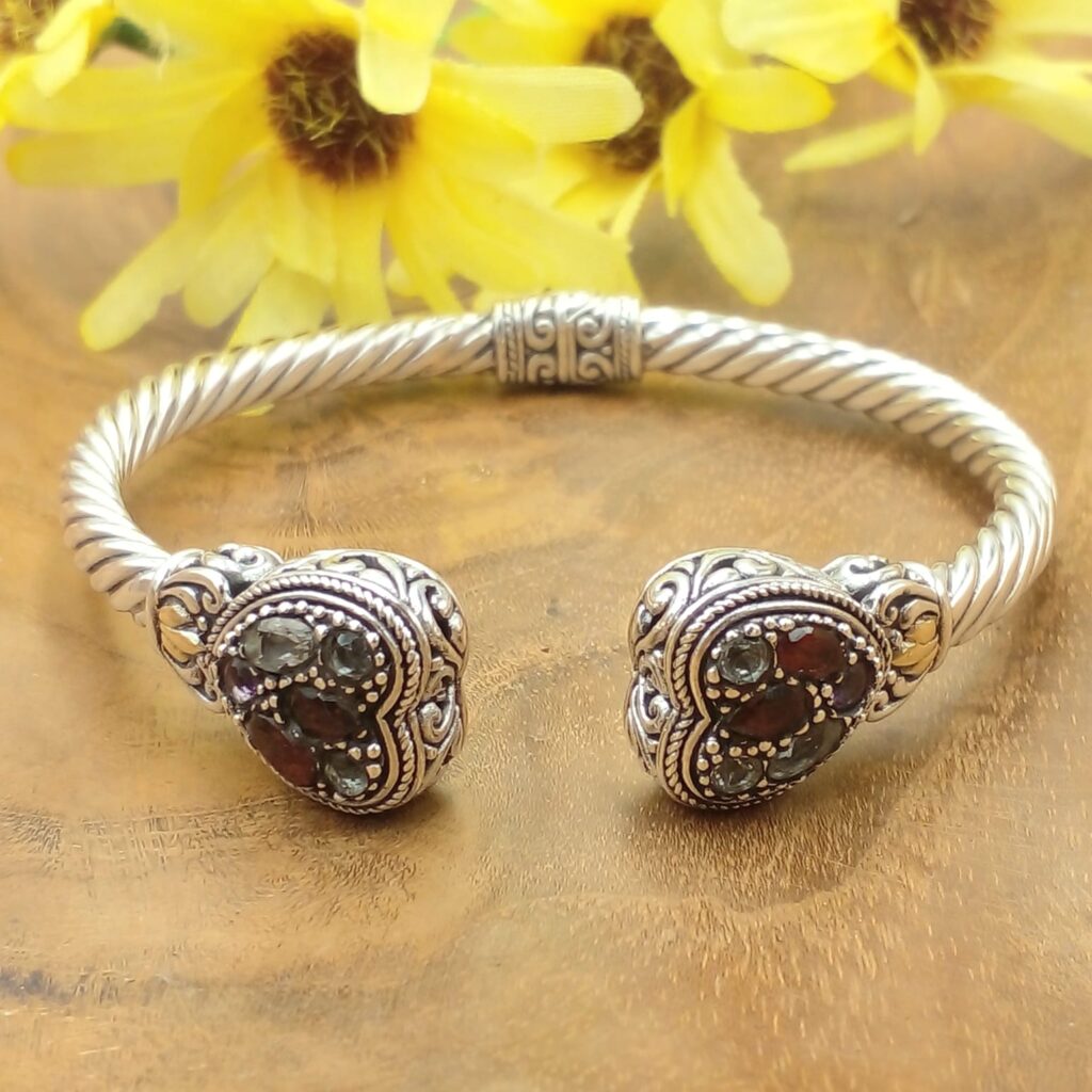 gelang perak cuff