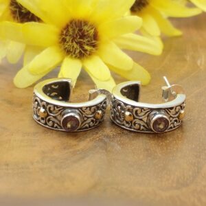 Anting Tusuk Perak Bali