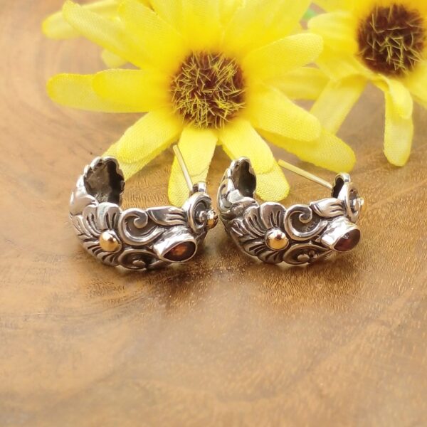 Anting Tusuk Perak Bali