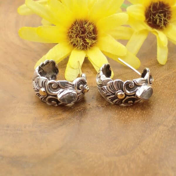 Anting Tusuk Perak Bali