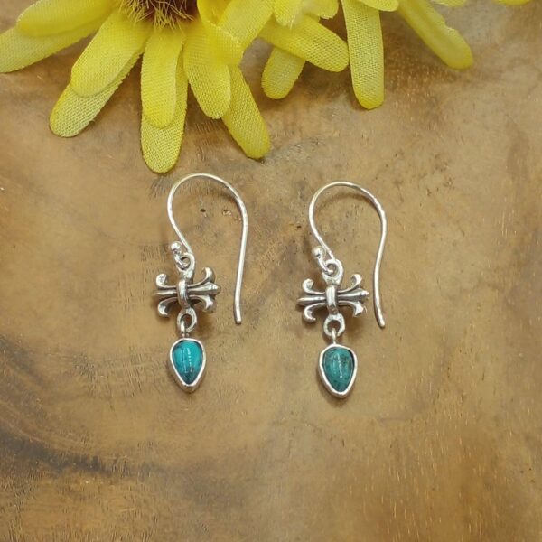 Anting Perak Bali Permata