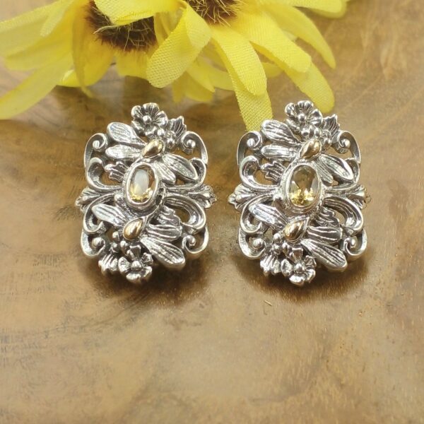 Anting Tusuk Klip Perak