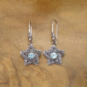 Anting Perak Bali Bintang E1757