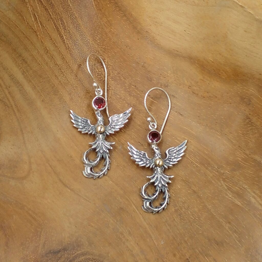 Anting Perak Bali Burung
