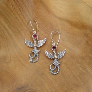 Anting Perak Bali Burung