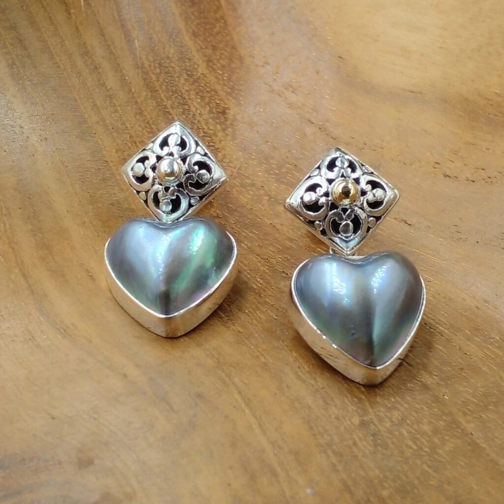anting tusuk perak bali
