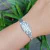 Gelang Perak Rantai Armadilo B696