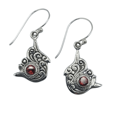 Anting Perak Lumba-Lumba Permata E1829