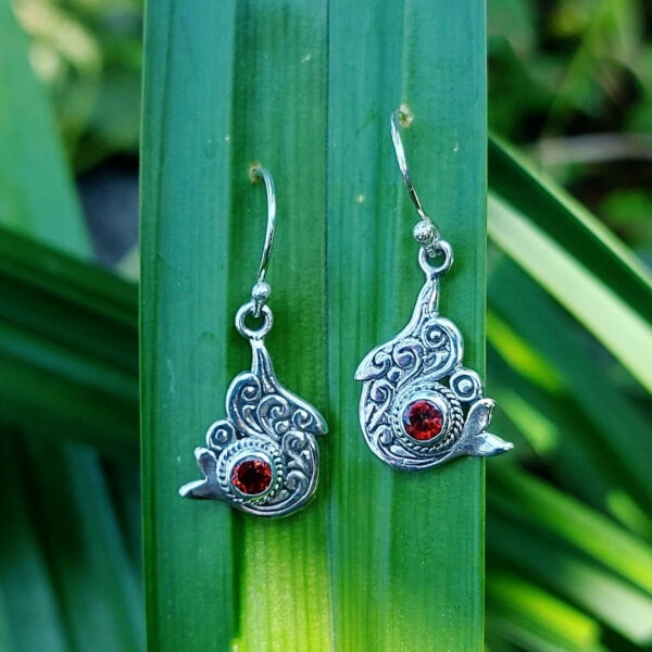 Anting Perak Lumba-Lumba Permata E1829