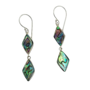 Anting Perak Kerang Wajik Ganda E1850