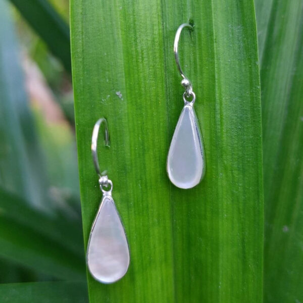 Anting Perak Kerang Tetes E1861