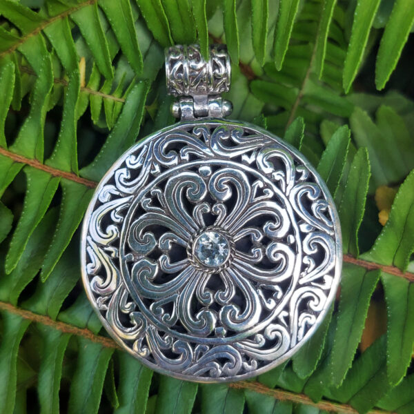 Liontin Perak Mandala Ukir Bali P800