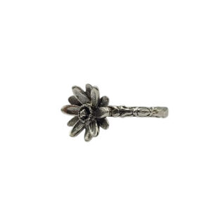 Cincin Perak Bunga Aster R682 - Image 2
