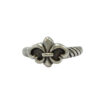 Cincin Perak Fleur de Lis R724