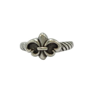 Cincin Perak Fleur de Lis R724