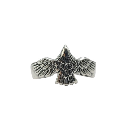 Cincin Perak Burung Elang R726