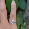 Cincin Perak Lucky Clover R727