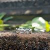 Cincin Perak Rantai Jalin R757