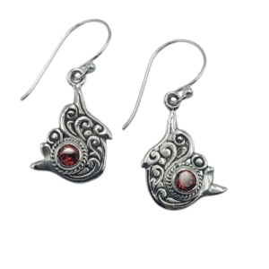 Anting Perak Lumba-Lumba Permata E1829 - Image 1
