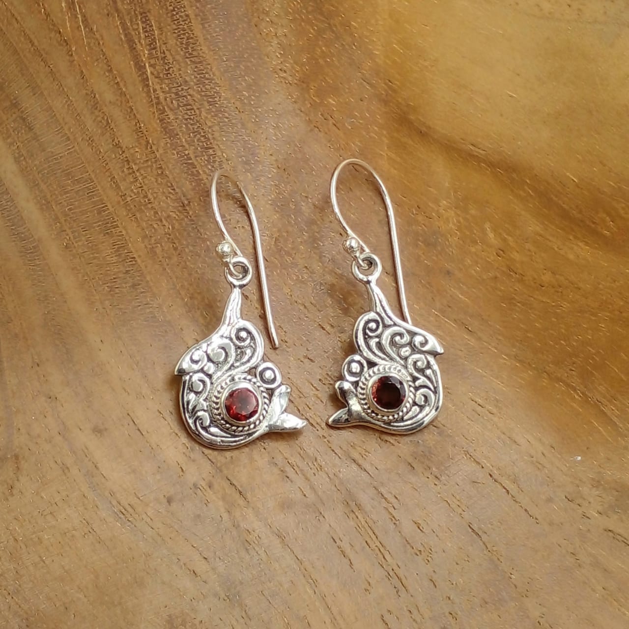 Anting Perak Lumba-Lumba Permata E1829 - Image 3