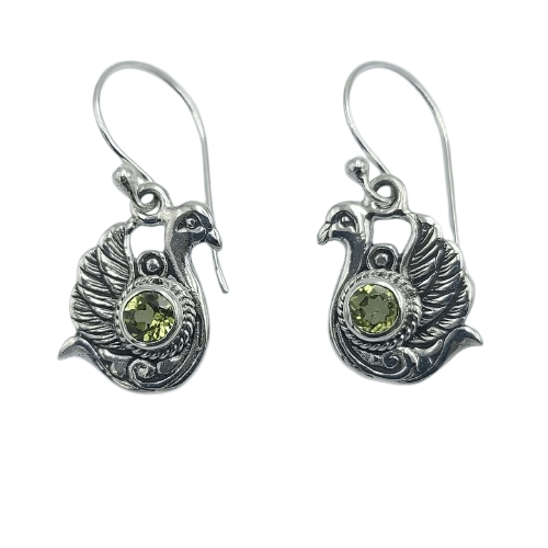 Anting Perak Angsa Permata E1833
