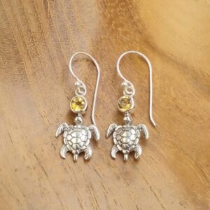 Anting Perak Penyu Permata E1846 - Image 3