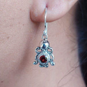 Anting Perak Gurita Permata E1881 - Image 5